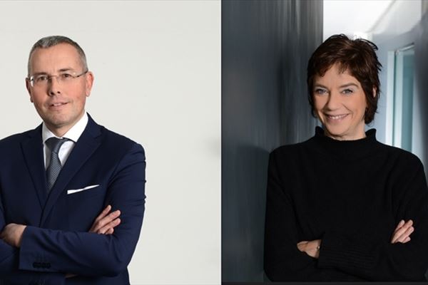 Nicola Mugnato, Cto e fondatore, e Simona Piacenti, direttore makerting e comunicazione di Gyala