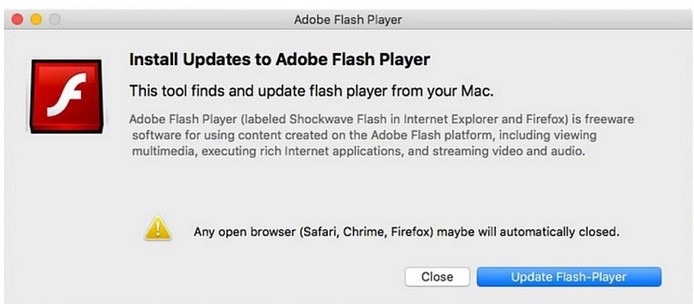 la versione piu recente di adobe flash player