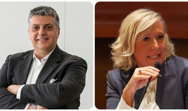 Michele Zunino, AD di Netalia e Paola Generali, managing director di GetSolutions