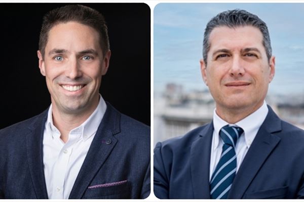 Nicolas Day, Vp global Gtm grow strategy & enablement e Paolo Cecchi, sales director Mediterranean Region di SentinelOne