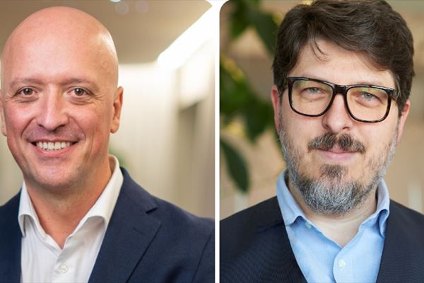 Emanuele Caronia, founder e Ceo di Exelab e Andrea Carbone, fondatore di The Client Group e ora managing director di Exelab