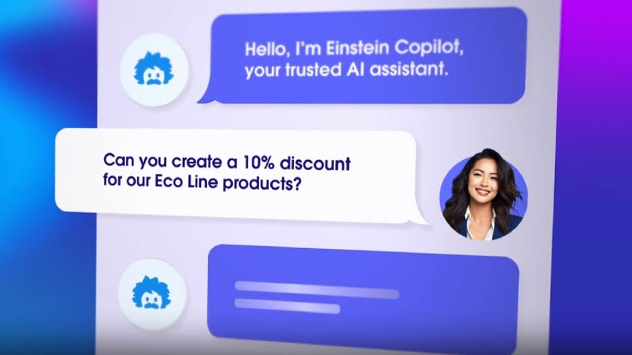 Salesforce porta l’AI generativa nel Crm con Einstein Copilot
