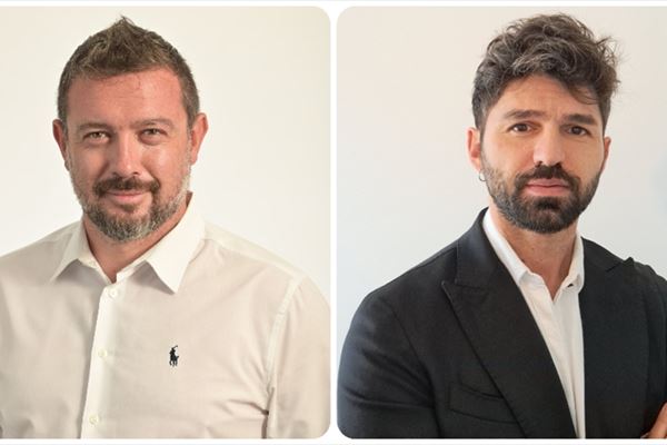 Luca Cavedaghi, Ceo di Cualeva e Nicola Napoletano, responsabile area business & artificial intelligence di Casillo Group