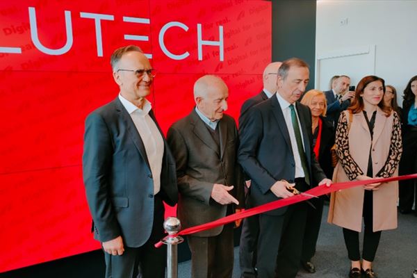 L'inaugurazione della nuova sede milanese di Lutech, ufficializzata dal sindaco Giuseppe Sala