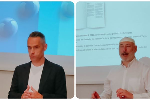 Mirko Gatto, Ceo e Diego Marson. Cso di Yarix