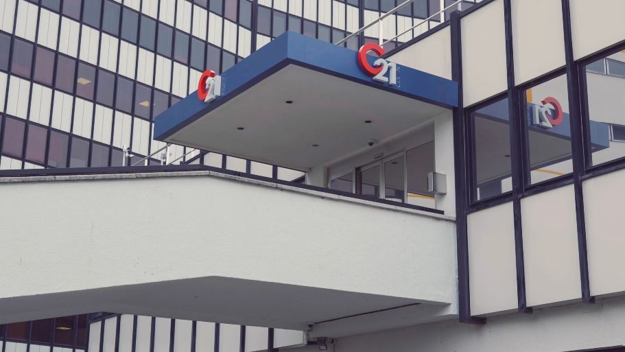 L'ingresso al data center C21 di CdLan