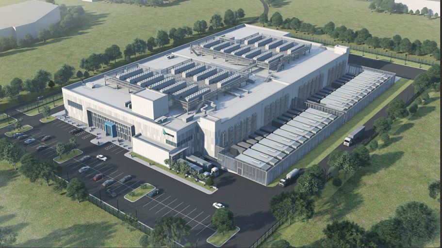 Un rendering del futuro campus