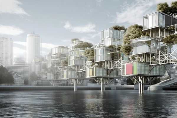 Il concept del "Data Village" (Immagine: Lenovo)