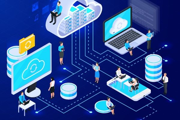 <a href="https://it.freepik.com/vettori-gratuito/la-composizione-isometrica-in-servizi-della-nuvola-con-grande-degli-elementi-dell-infrastruttura-di-calcolo-della-nuvola-si-e-collegata-con-le-linee-tratteggiate-vector-l-illustrazione_7199787.htm">Immagine di macrovector su Freepik</a>