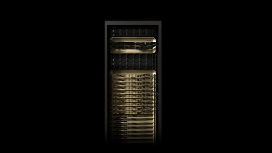 Un cluster Nvidia GB200 (Immagine: Nvidia)