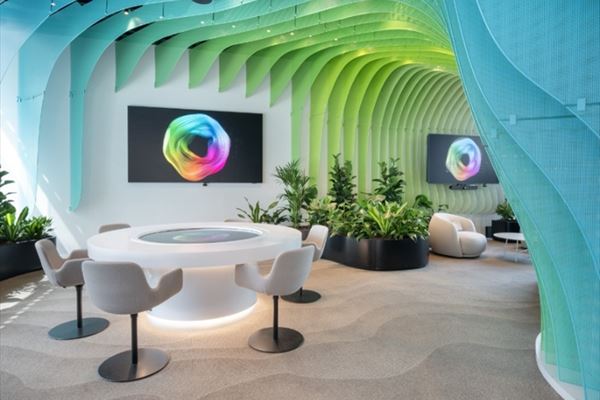 Lo spazio Solaria di Deloitte a Milano