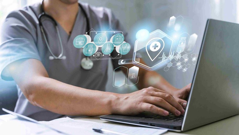 <a href="https://www.freepik.com/free-photo/medical-banner-with-doctor-working-laptop_30555907.htm#fromView=search&page=1&position=0&uuid=778e7f31-2450-4d1a-af6f-c6cc02d08d9f&query=digital+healthcare">Image by freepik</a>