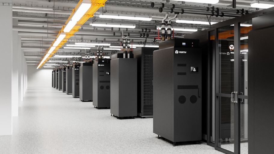 Un'immagine del data center di Polar in Norvegia