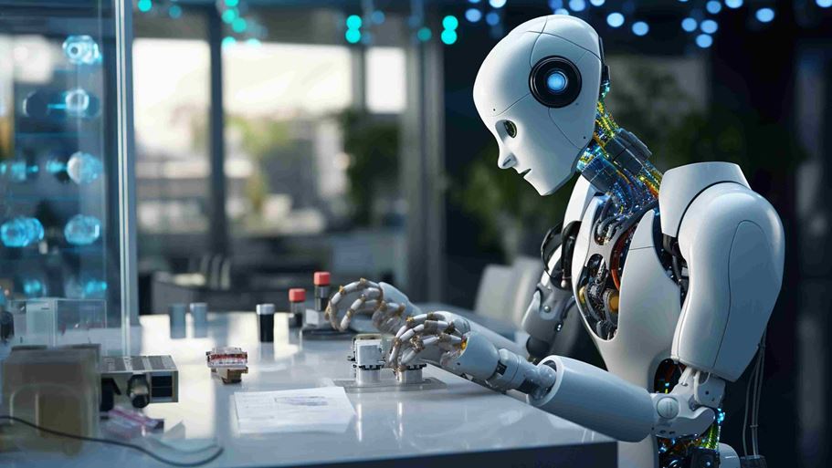 <a href="https://it.freepik.com/immagine-ia-gratis/robot-che-esegue-un-lavoro-umano-comune_94948810.htm">Immagine di freepik</a>