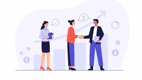 <a href="https://www.freepik.com/free-vector/company-has-achieved-successful-business-deal_14245105.htm">Image by jcomp on Freepik</a>