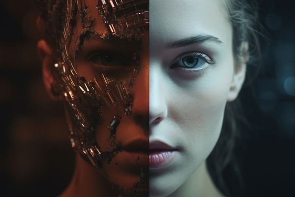 <a href="https://it.freepik.com/immagine-ia-gratis/ritratto-di-persona-e-robot_94951589.htm">Immagine di freepik</a>