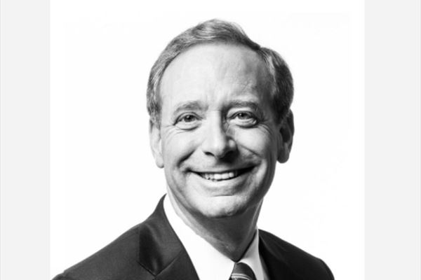 Brad Smith, vice chair e presidente di Microsoft (Immagine: Microsoft)