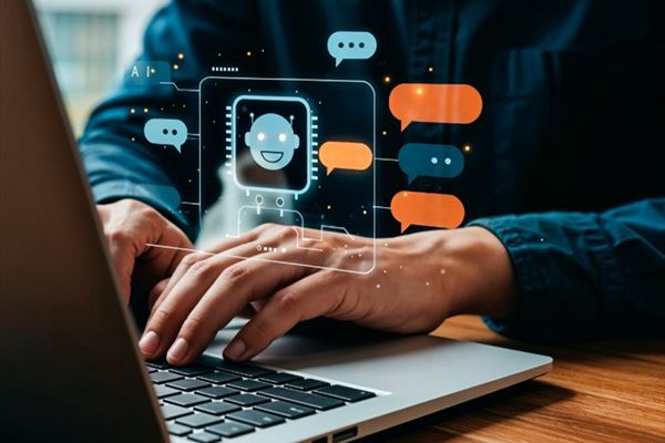 <a href="https://www.freepik.com/free-ai-image/man-using-laptop-with-chatbot-interface_417567661.htm">Image by freepik</a>