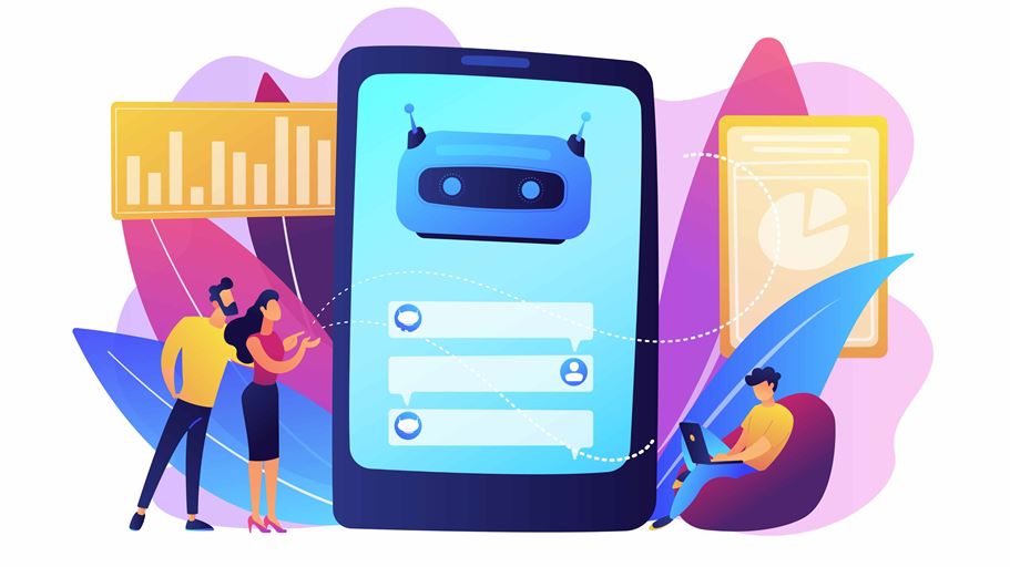 <a href="https://www.freepik.com/free-vector/customers-chat-with-chatbot-smartphone-screen-with-speech-bubbles-customer-service-chatbot-e-commerce-chatbot-self-service-experience-concept-bright-vibrant-violet-isolated-illustration_10780500.htm">Image by vectorjuice on Freepik</a>