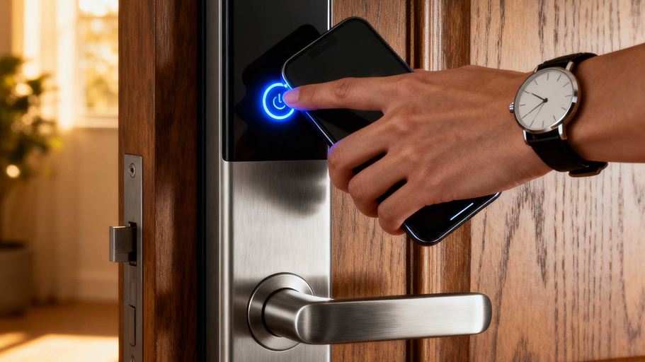 <a href="https://www.freepik.com/free-ai-image/smart-home-door-lock-system_422337546.htm">Image by freepik</a>