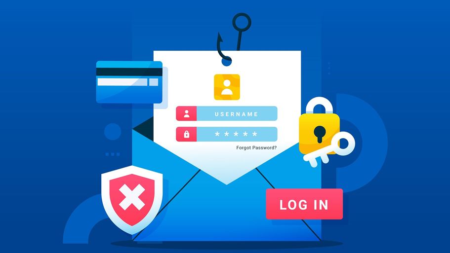 <a href="https://it.freepik.com/vettori-gratuito/concetto-di-account-di-phishing-con-busta-e-carta-di-credito_8376570.htm">Immagine di freepik</a>
