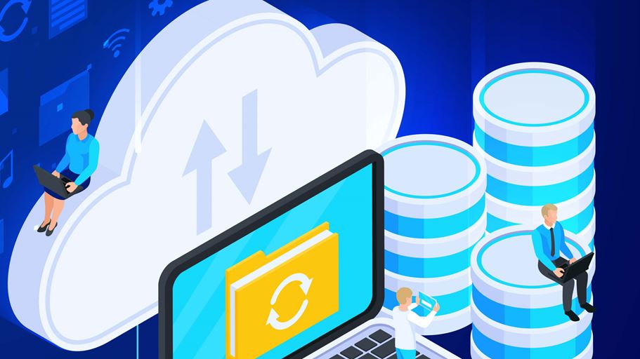 <a href="https://it.freepik.com/vettori-gratuito/la-nuvola-assiste-la-composizione-isometrica-con-i-pittogrammi-piani-della-siluetta-e-grande-di-stoccaggio-della-nuvola-con-l-illustrazione-di-vettore-della-gente_7199791.htm">Immagine di macrovector su Freepik</a>