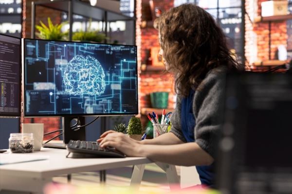 <a href="https://www.magnific.com/free-photo/teleworking-developer-using-computer-artificial-intelligence-computing_416762963.htm">Image by DC Studio on Magnific</a>
