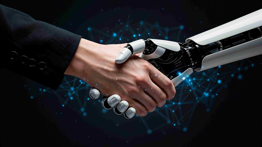 <a href="https://www.magnific.com/free-ai-image/human-robot-handshake-collaboration-digital-age_417567691.htm">Image by freepik</a>