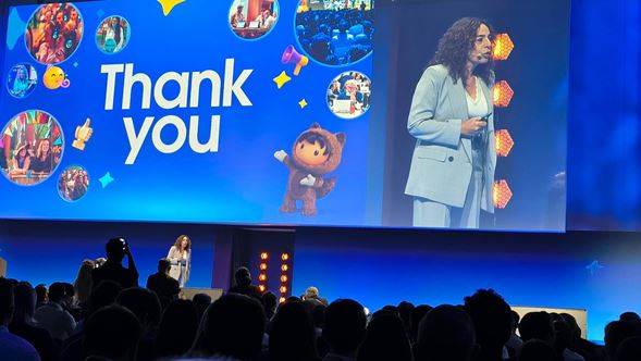 Vanessa Fortarezza, senior vice president e country general manager di Salesforce (Immagine: Ictbusiness)