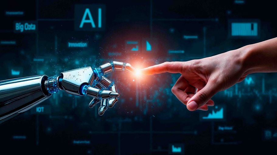 <a href="https://www.magnific.com/free-ai-image/human-ai-touch-connection-technology-innovation_419054732.htm">Image by freepik</a>