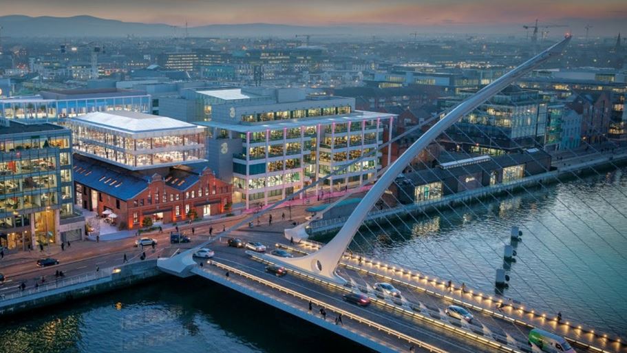 L'edificio che ospiterà gli uffici di OpenAI (Immagine: Iput Real Estate Dublin)